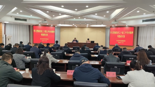 蕾丝视频
举办学习贯彻党的二十届三中全会精神专题研讨班